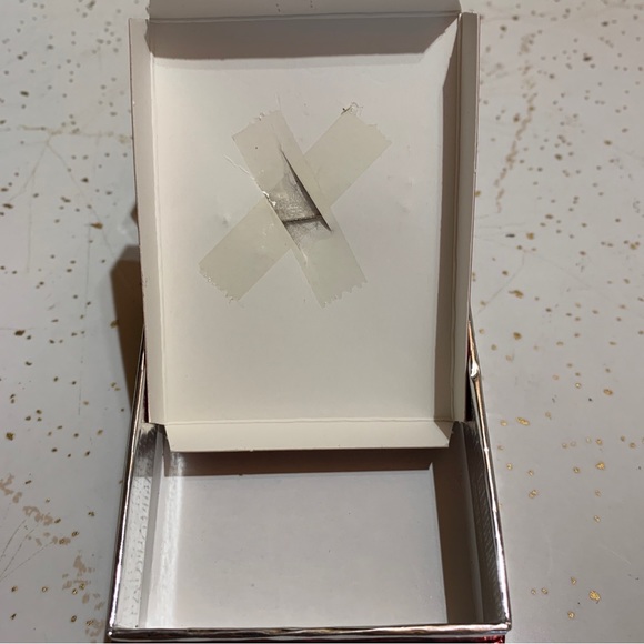 Silver Toned Pink Rhinestone Butterfly Pin. About 2” wide and 1 1/2” tall. - Picture 5 of 6